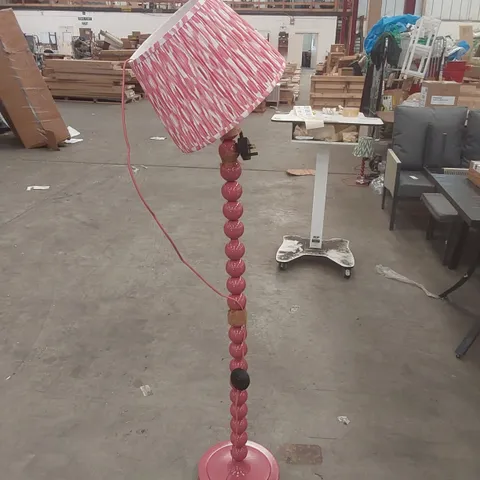 DESIGNER WOODEN FLOOR LAMP
