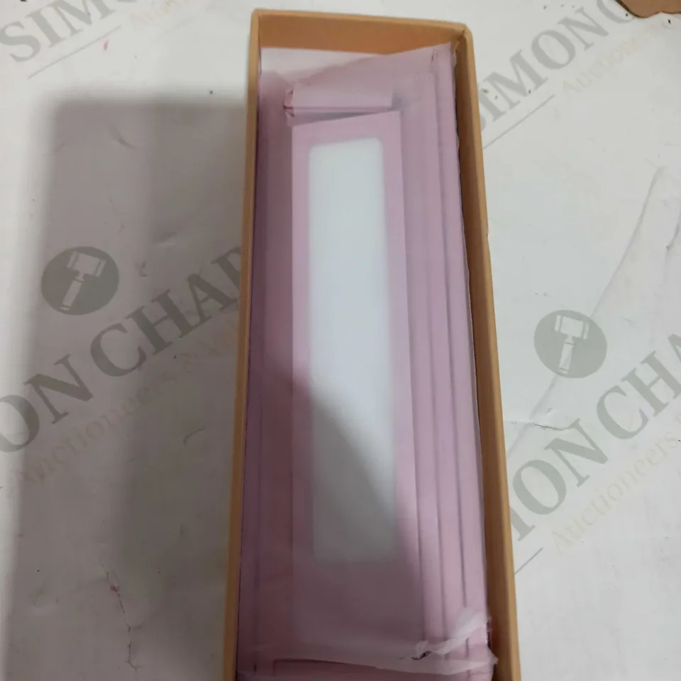 AURAGLOW FOLDABLE RECHARGING LED DESK LIGHT - PINK
