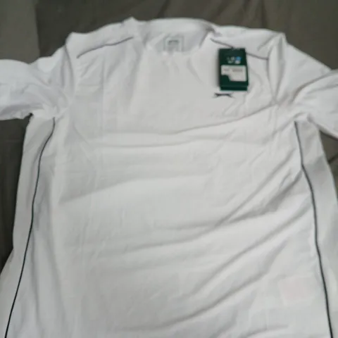 SLAZENGER WHITE POLO SHIRT – UK/EU/US L (ASIA XL) – MEN