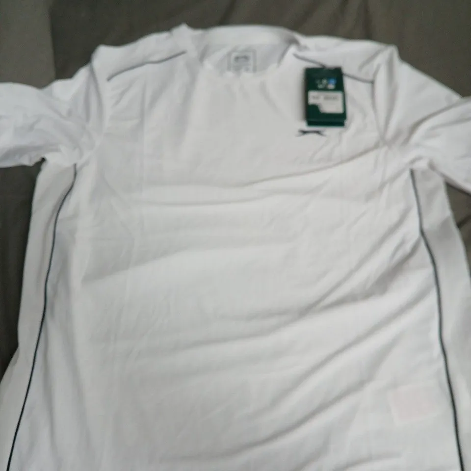 SLAZENGER WHITE POLO SHIRT – UK/EU/US L (ASIA XL) – MEN