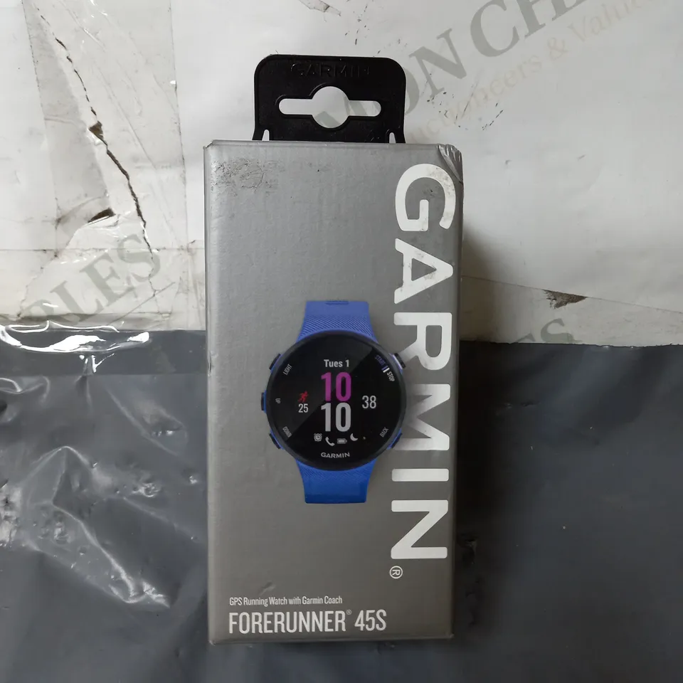 SEALED GARMIN FORERUNNER 45S WATCH