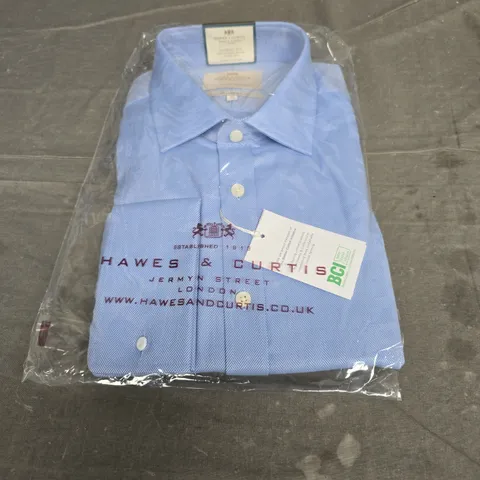 hawes & Curtis shirt in blue size 17 - 36