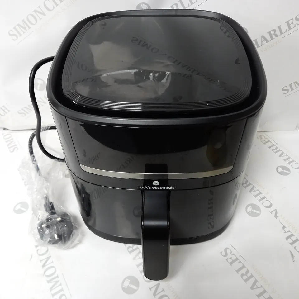 COOK'S ESSENTIALS 4L AIR FRYER BLACK