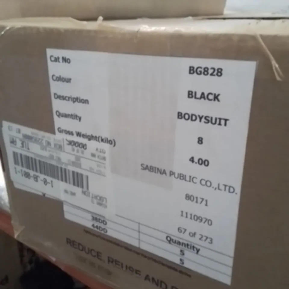BOXED BRAND NEW APPROXIMATELY 8 MAGISCULPT BLACK BODYSUIT SIZE 38DD 
