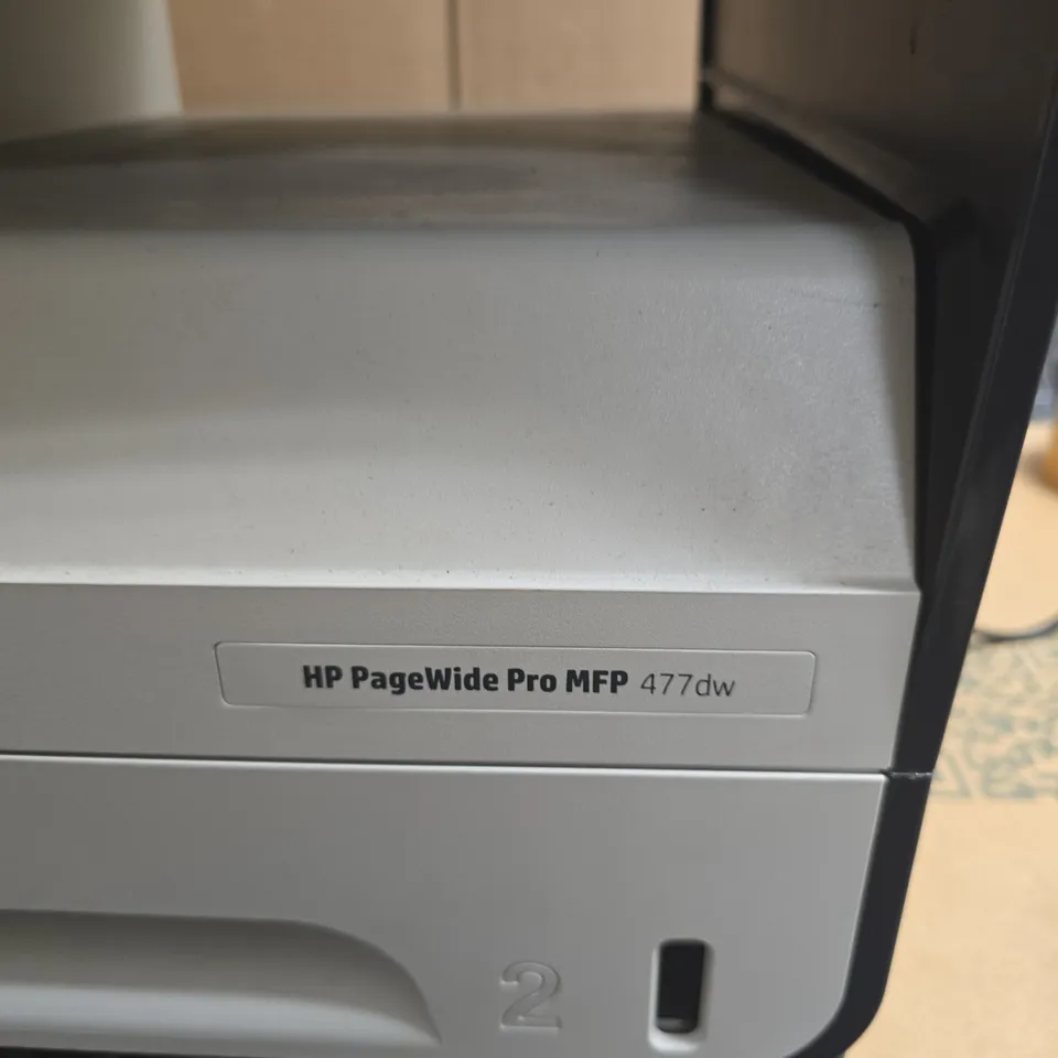 HP PAGEWIDE PRO MFP 477DW PRINTER