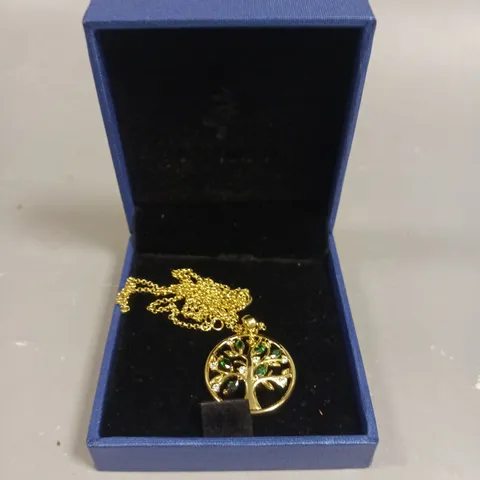 JO WISDOM TREE PENDANT NECKLACE