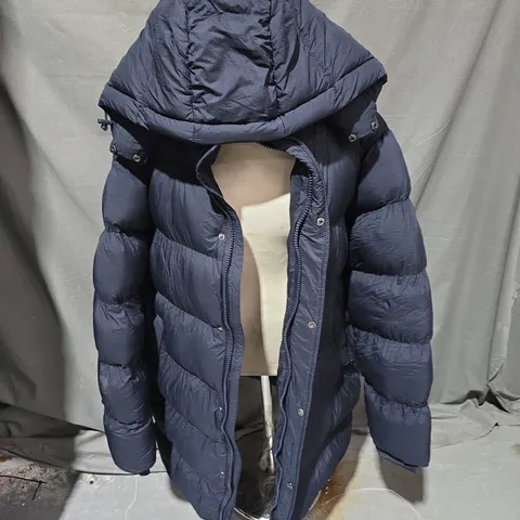 ARNE DOWN PUFFER JACKET WITH HOOD – NAVY, XXL