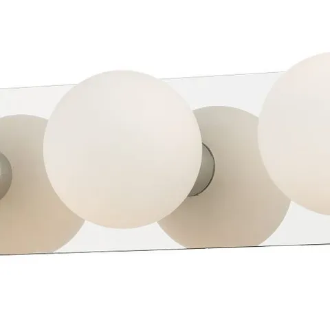 BOXED MAGNALUX VANITY 5 LIGHT POLISHED CHROME FINISH - CHROME/OPEL GLASS (1 BOX)