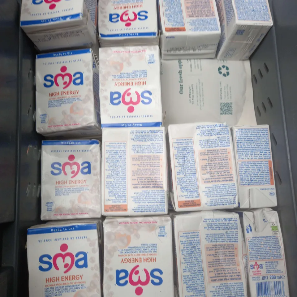 AMPPROXIMATELY 15 ASSORTED FOOD ITEMS TO INCLUDE - SMA HIGH ENERGY DRINK - PACT COFFEE BEANS - SUNSWEET PRUNE JUICE - COLLECTION ONLY