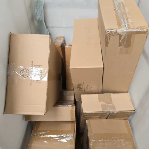 APPROXIMATELY 10 ASSORTED HOMEWARE PRODUCTS TO INCLUDE STORAGE CONTAINERS, HOME & GARDEN DÉCOR ETC 