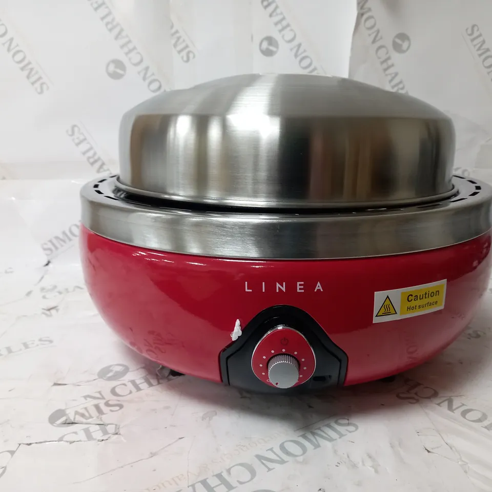 LINEA BBQ GRILL IN RED 