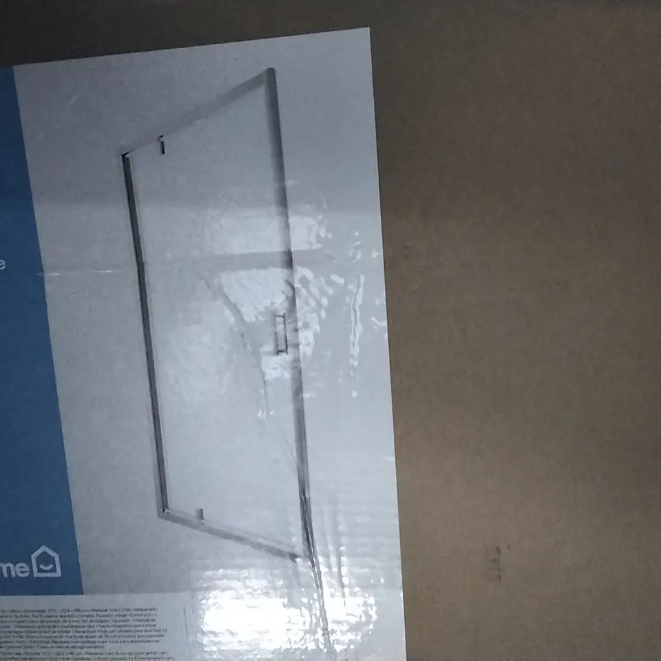 BOXED BELOYA 120CM PIVOT DOOR CLEAR