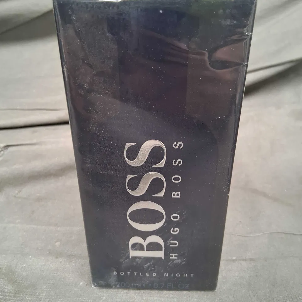BOXED AND SEALED HUGO BOSS "BOTTLED NIGHT" EAU DE TOILETTE SPRAY 200ML