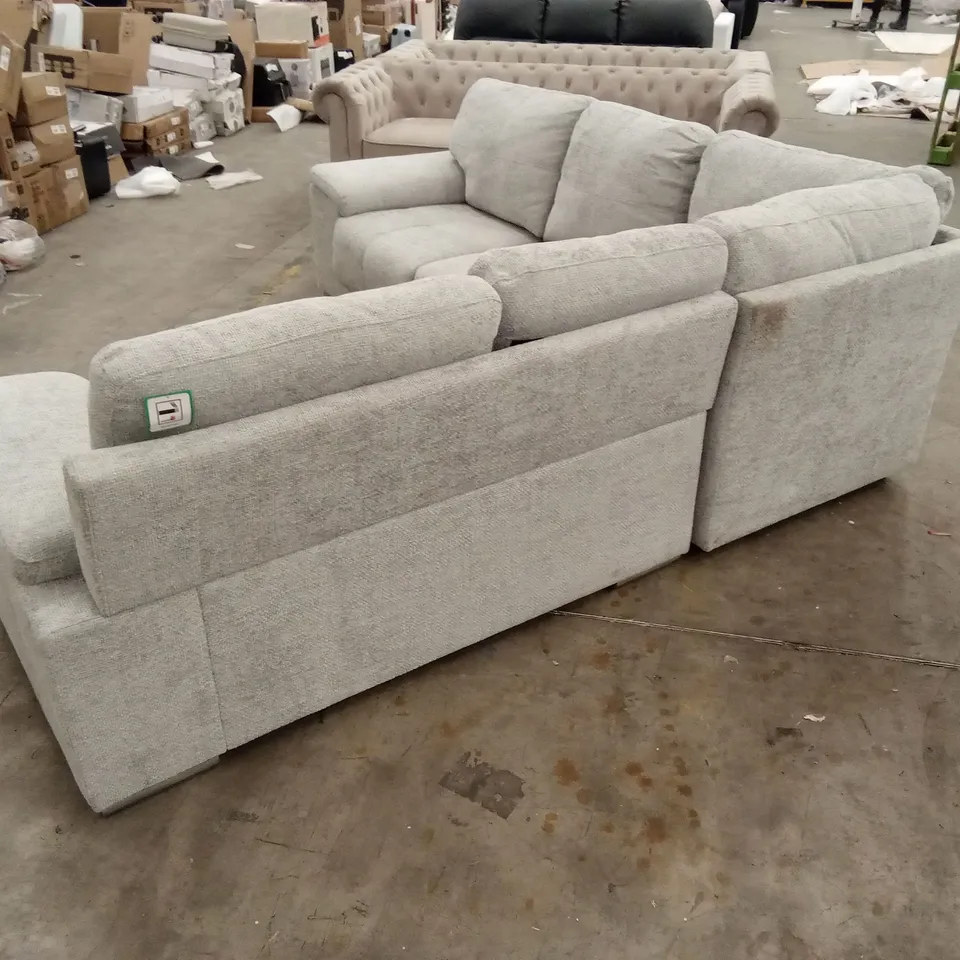 KANSAS CORNER SOFA, WOVEN CHENILLE FABRIC