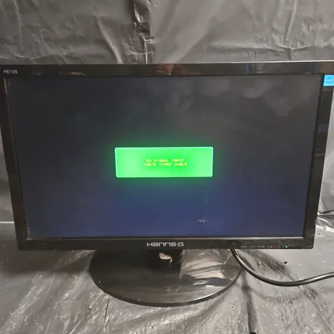 HANNS.G HE195 MONITOR – BLACK LCD DISPLAY
