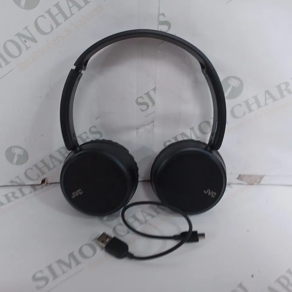 JVC DEEP BASS WIRELESS BLACK HEADPHONES