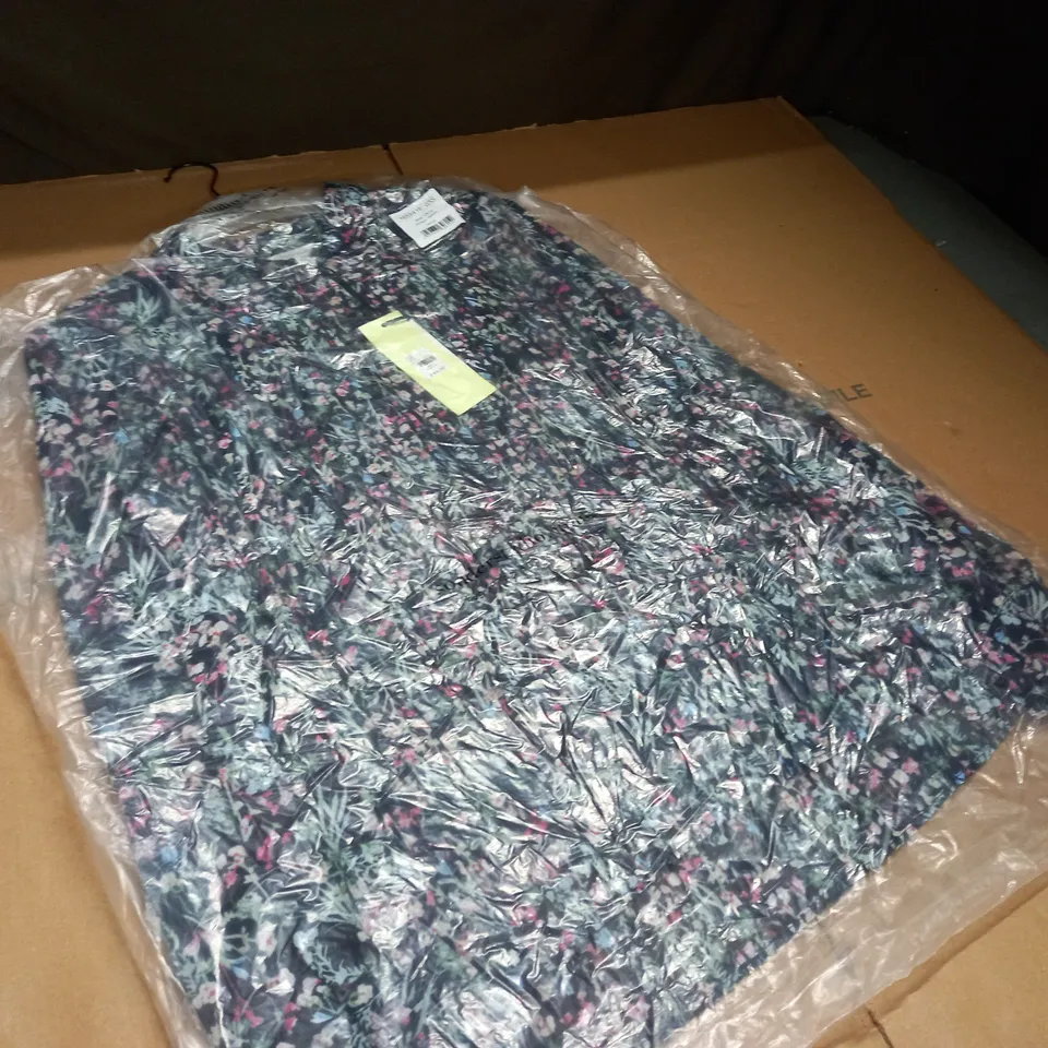BAGGED SONDAR STUDIO FLORAL BLOUSE - UK 14