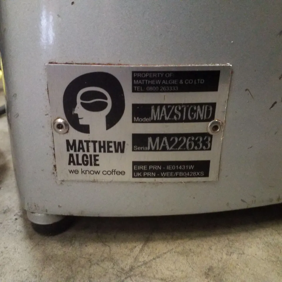 MAZZER LUIGI COMMERCIAL COFFEE GRINDER