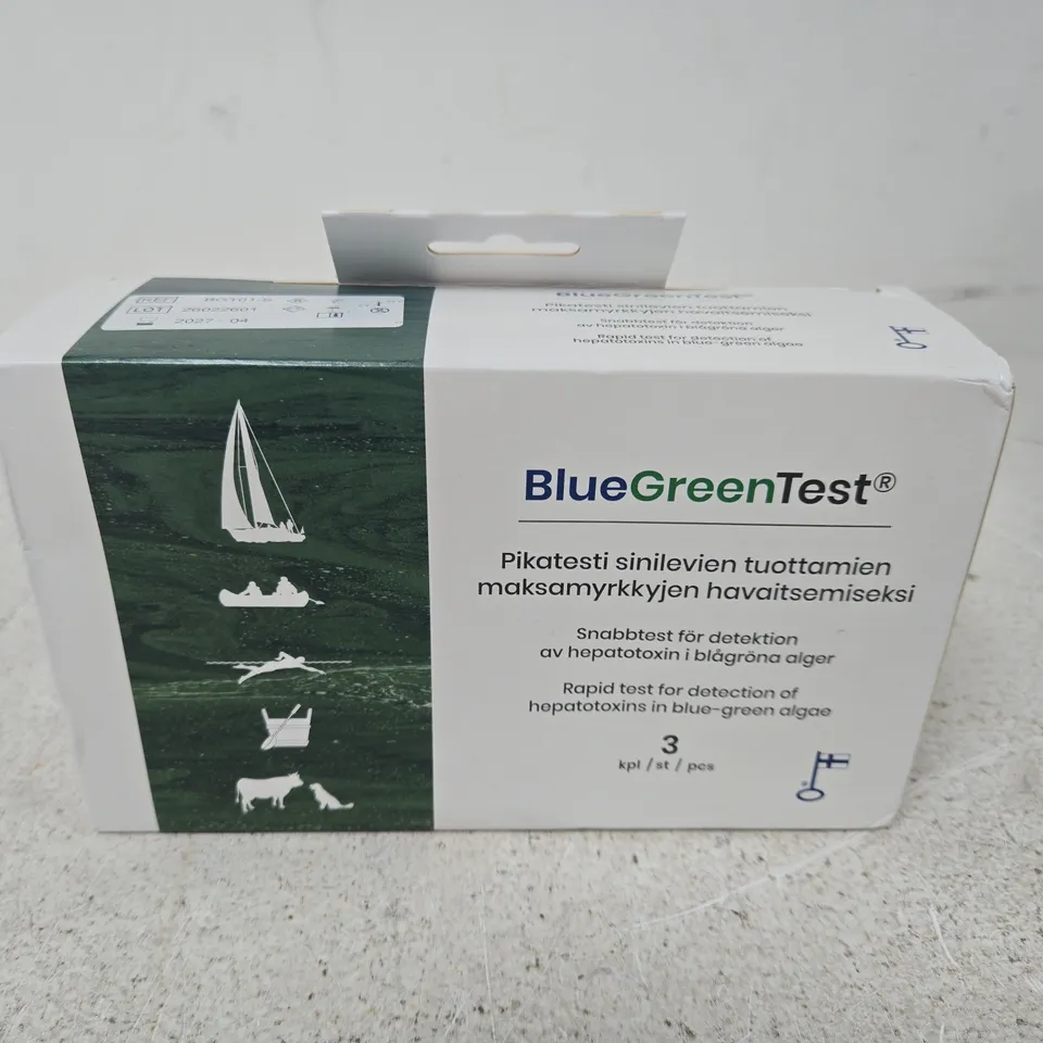 BLUEGREENTEST BLUE-GREEN ALGAE TEST KIT