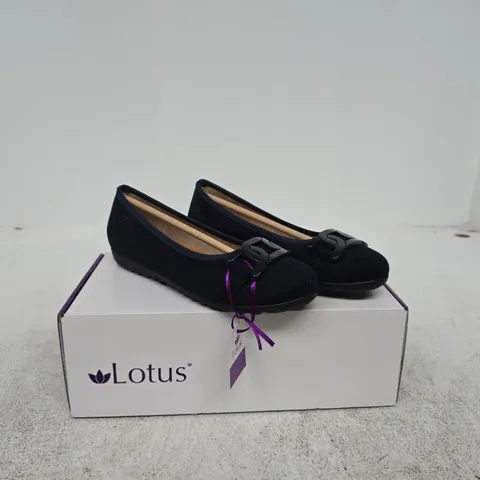 LOTUS ELENI NAVY SHOES SIZE 36 BOXED