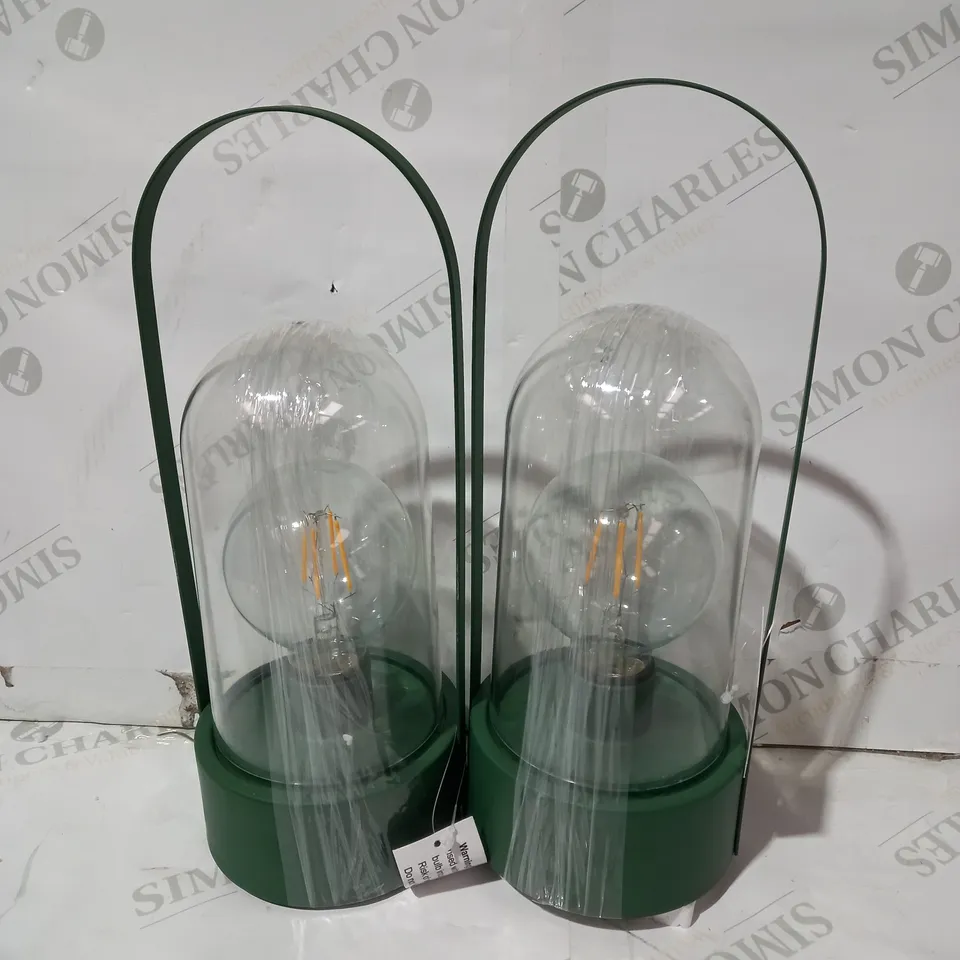 BUNDLEBERRY BY AMANDA HOLDEN SET OF 2 INDOOR OUTDOOR LANTERNS
