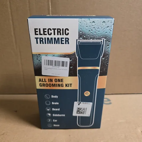 BOXED ELECTRIC TRIMMER – ALL-IN-ONE GROOMING KIT