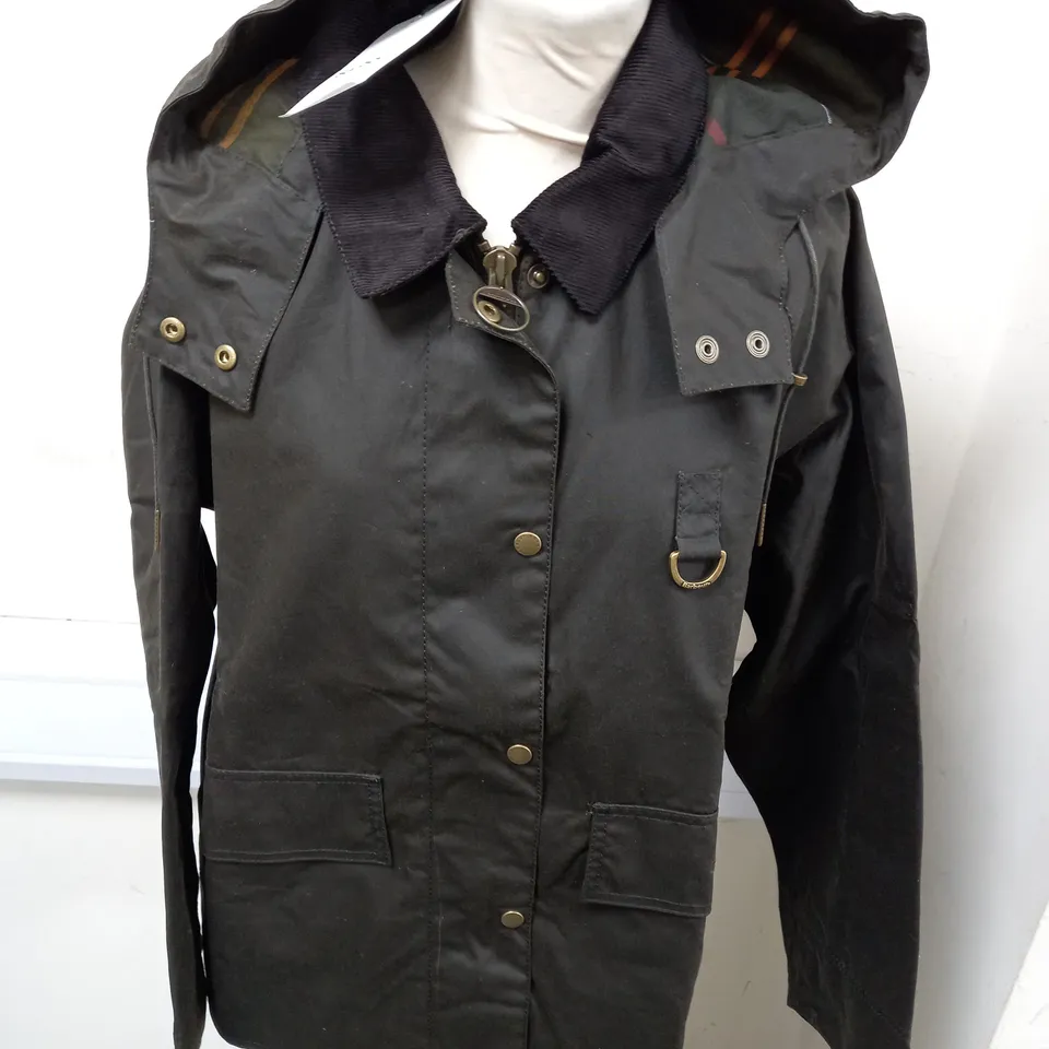 BARBOUR AVON WAX JACKET - 16