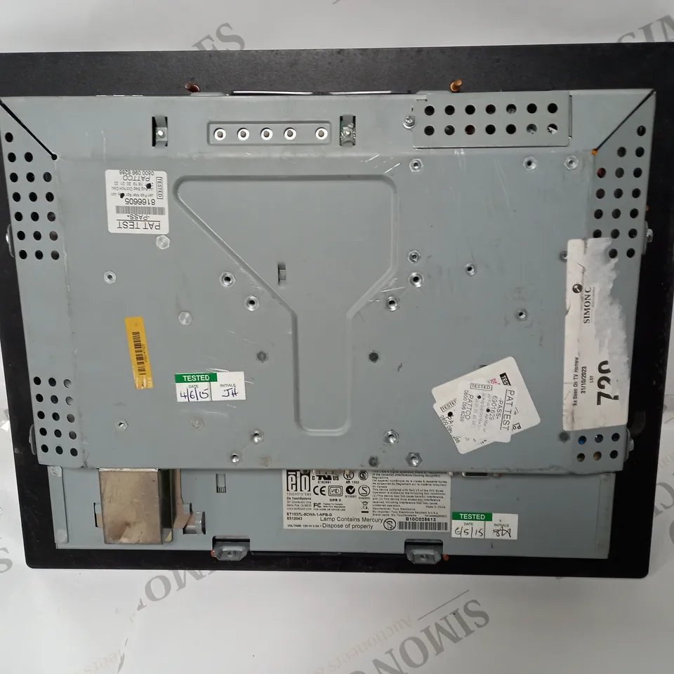 UNBOXED ELO TOUCHSYSTEM 15" TOUCHSCREEN MONITOR - ET1537L
