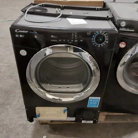 CANDY CSOEC10DCGB0 10KG FREESTANDING CONDENSER TUMBLE DRYER, SENSOR DRY, WIFI CONNECTIVITY, BLACK