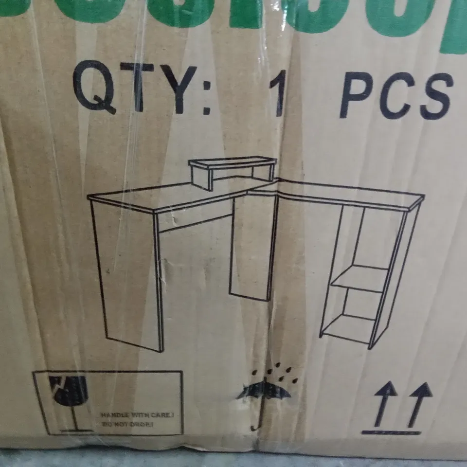 BOXED DOSLEEPS BLACK CORNER DESK