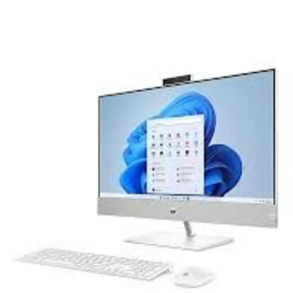 BOXED HP PAVILION 27-CA1004NA, ALL-IN-ONE DESKTOP PC. 27in FHD, INTEL CORE I7, 16GB RAM, 1TB SSD - WHITE RRP £1399