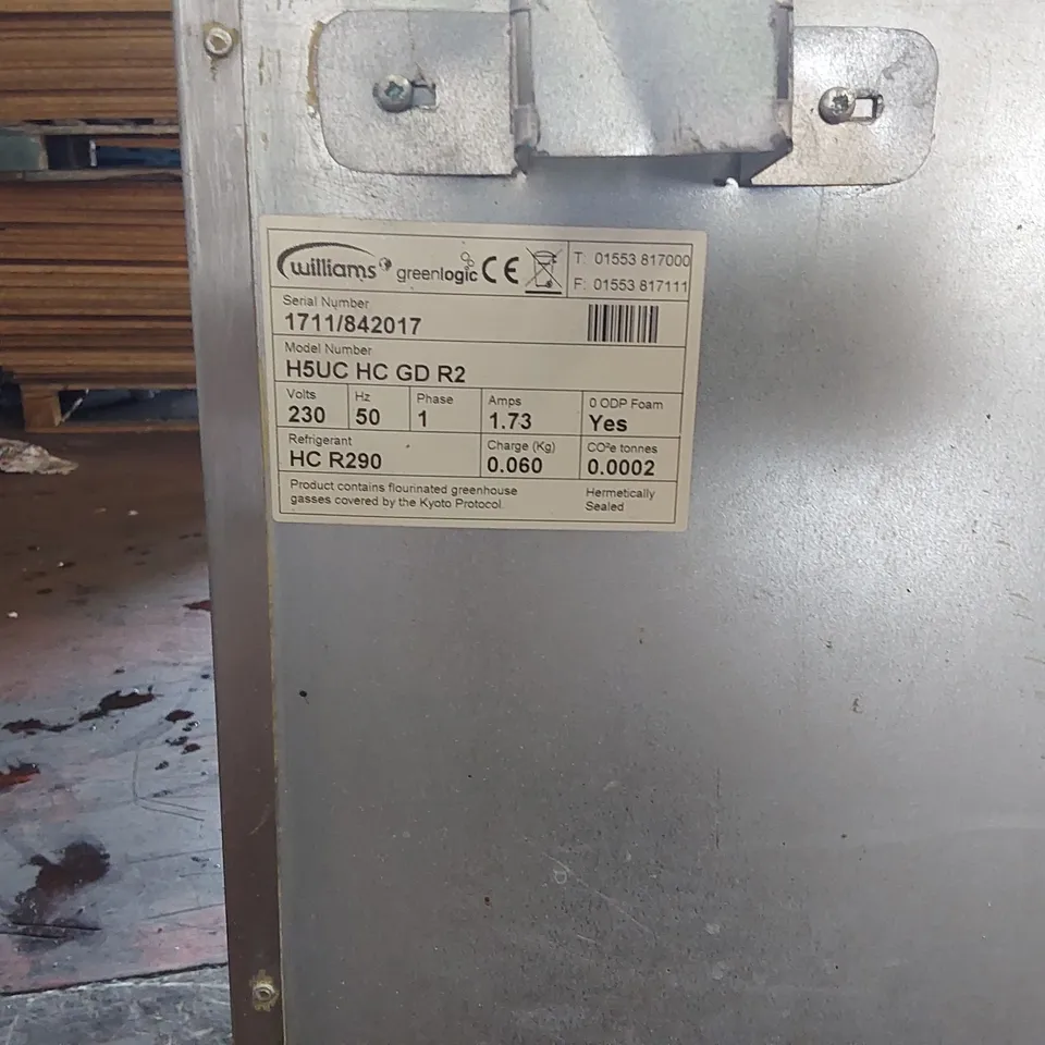 WILLIAMS H5UC HC GD R2 REFRIGERATOR 