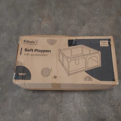 BOXED KIDOOLA SOFT PLAYPEN 