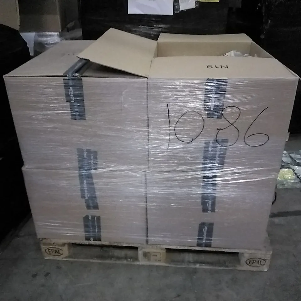 PALLET OF ASSORTED ITEMS INCLUDING SS TOWER BOLT, DESIHOM,  BOLD FAKE TAN, IEAGO MICRO USB TO SAMSUNG, PLANET FREEZE PLANT PROTECTER