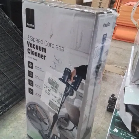 BOXED KEPLIN 3 SPEED CORDLESS VACUUM CLEANER 