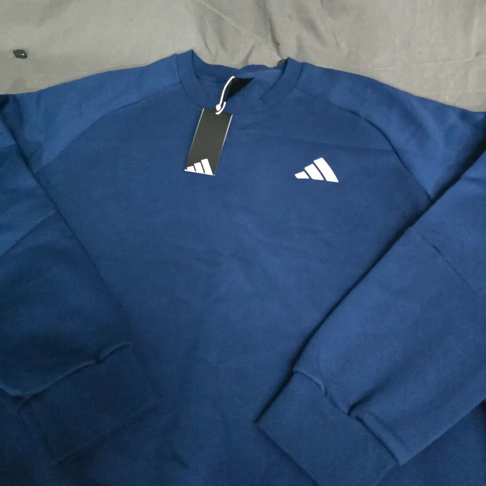 ADIDAS LOGO SWEATSHIRT - SIZE L