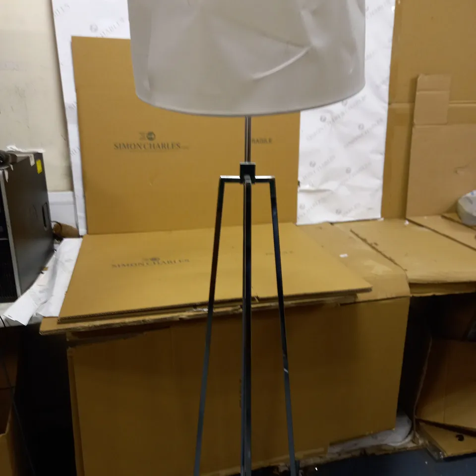 JOHN LEWIS LOCKHART LAMP CHROME