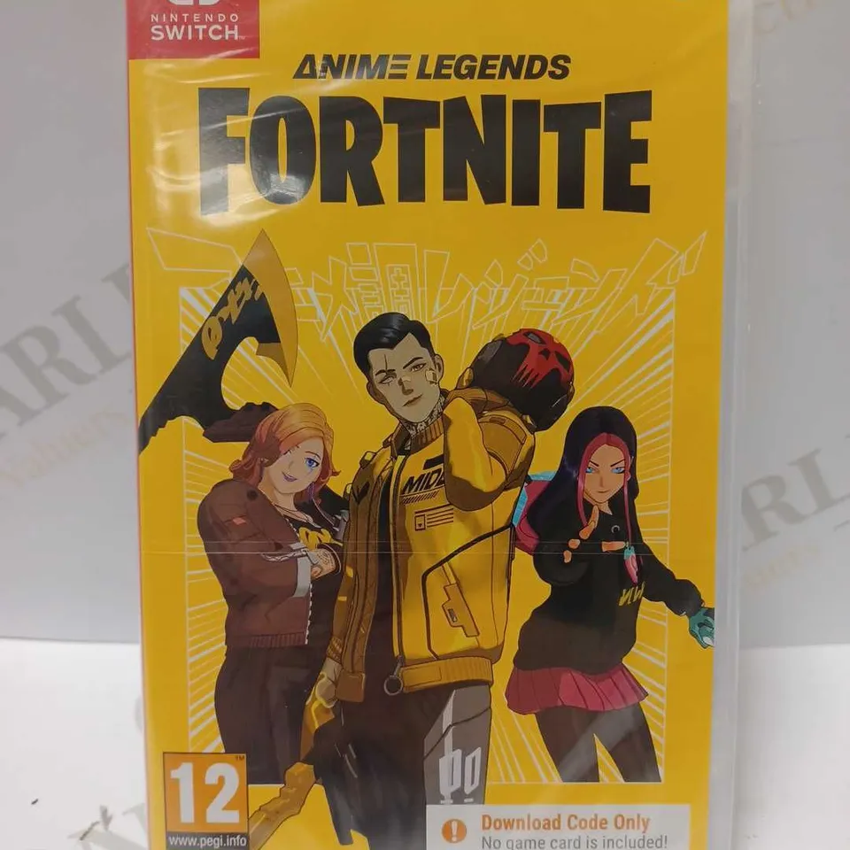 NINTENDO SWITCH FORTNITE ANIME LEGENDS (DOWNLOAD CODE ONLY, NO GAME CARD INCLUDED)