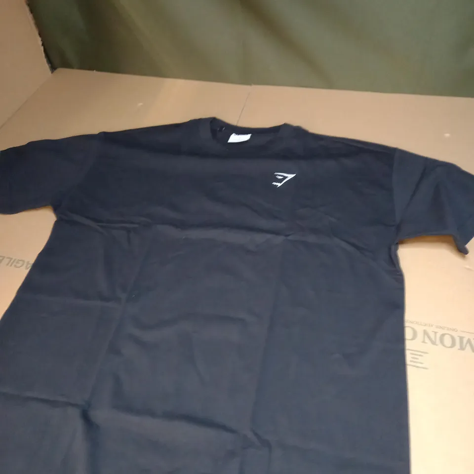 MENS GYMSHARK LOGO T-SHIRT SIZE SMALL