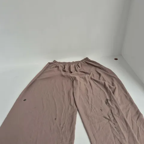 BEIGE WOMEN'S WIDE-LEG TROUSERS – NEW COLLECTION