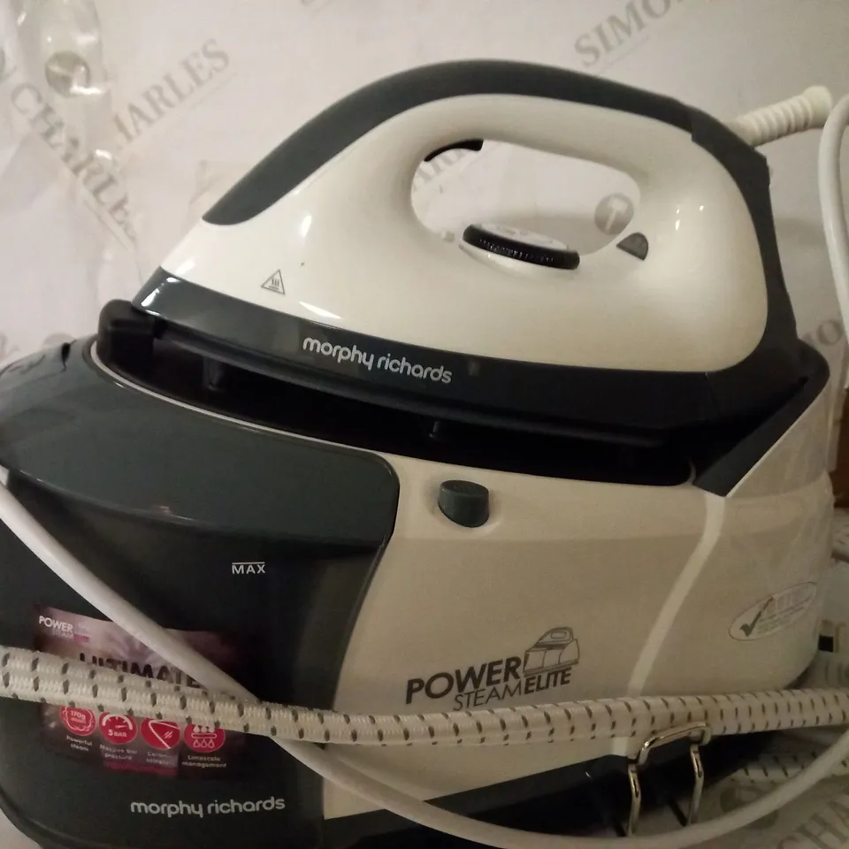 MORPHY RICHARDS POWER STEAM ELITE STEAM GENERATOR IRON GREY 