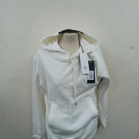 LARGE MENS CP COMPANY JUMPER GAUZE WHITE