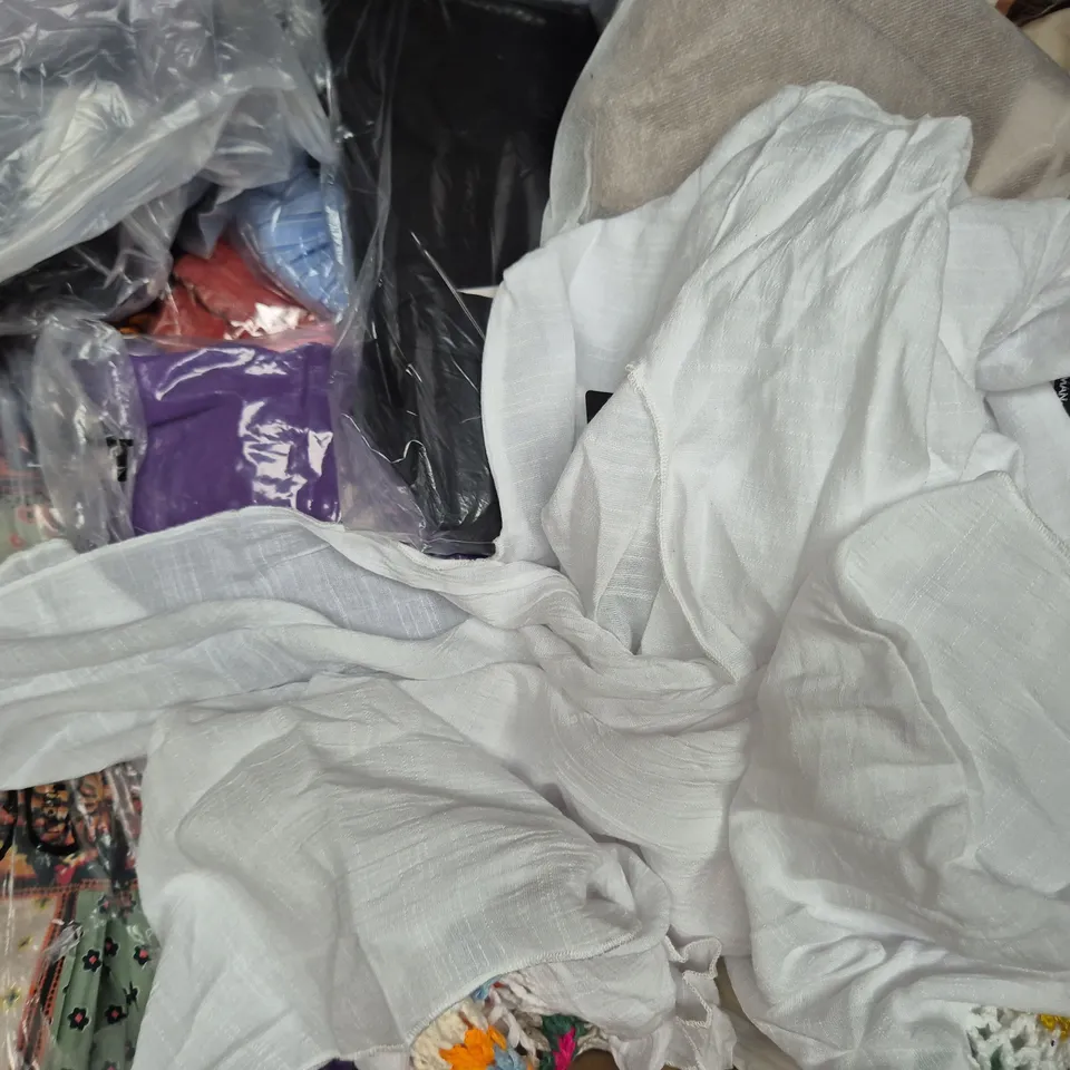 APPROXIMATELY 20 ASSORTED CLOTHING AND FASHION PRODUCTS IN VARIOUS STYLES AND SIZES - COLLECTION ONLY