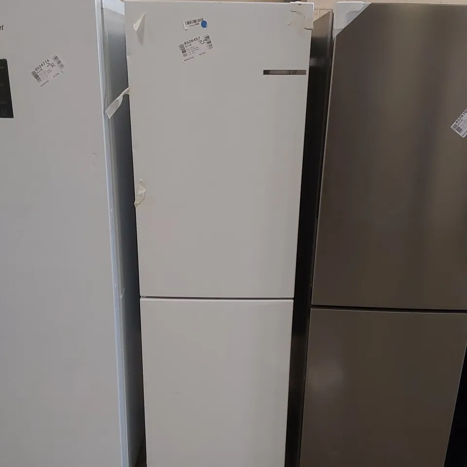 BOSCH SERIES 2 KGN27NWEAG 182CM HIGH 50/50 FROST FREE FRIDGE FREEZER WHITE - UNPROCESSED RAW RETURN