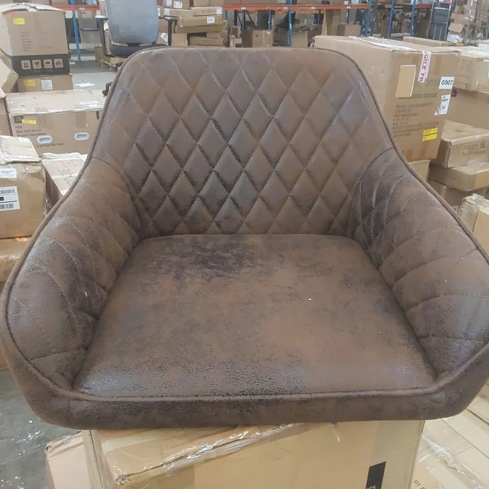 BOXED UPHOLSTERED BAR STOOL