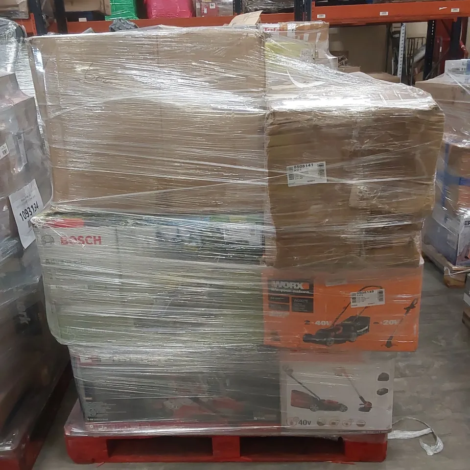 PALLET OF APPROXIMATELY 12 UNPROCESSED RAW RETURN HOUSEHOLD AND ELECTRICAL GOODS TO INCLUDE;