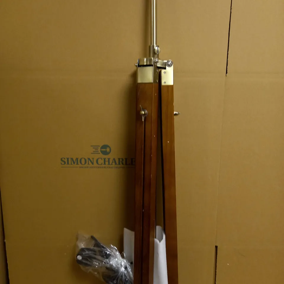 DAR LIGHTING GROUP EASEL 1LT FLOOR LAMP BASE ONLY