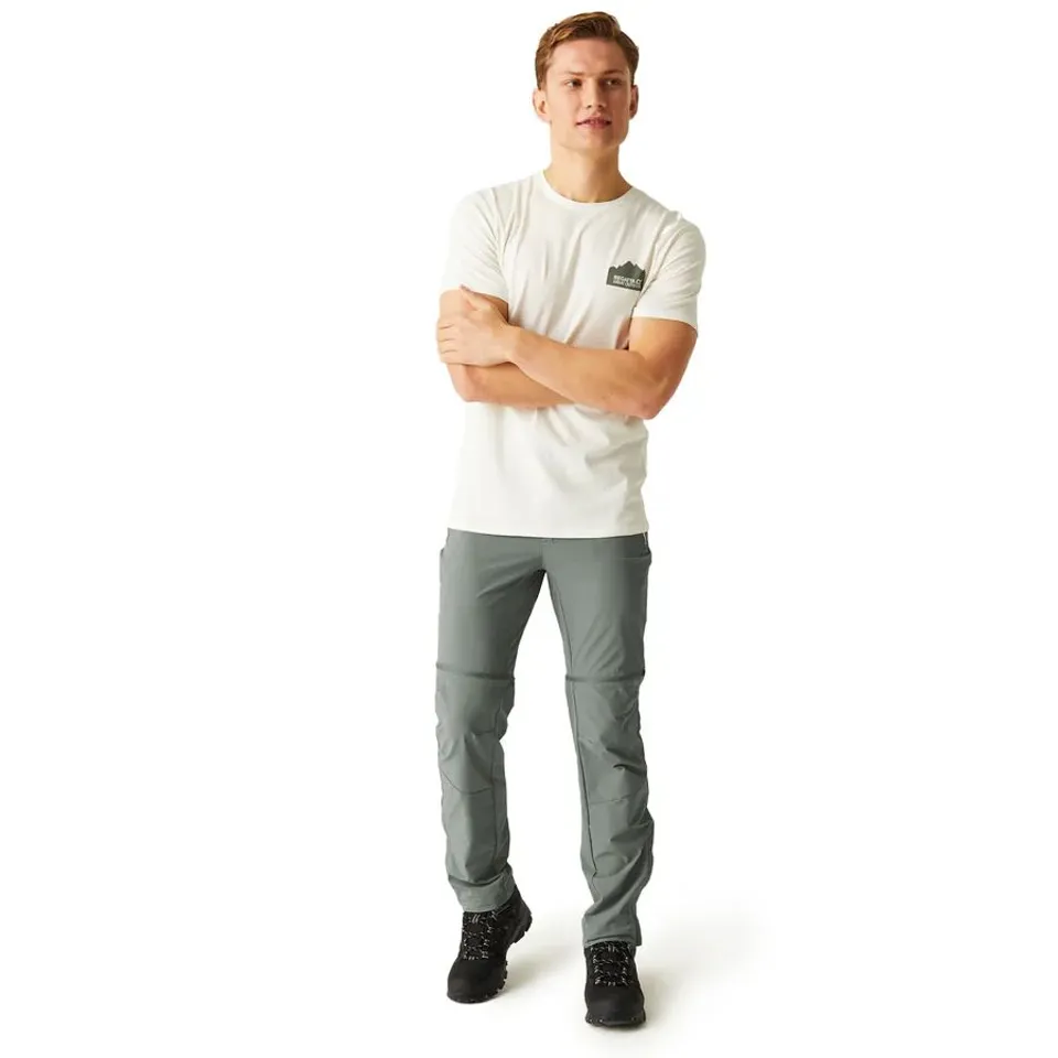 BRAND NEW REGATTA MENS MOUNTAIN ZIP OFF WALKING TROUSERS UK SIZE 42"