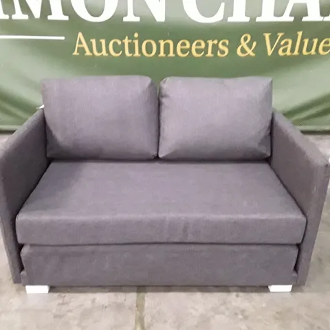 QUALITY DESIGNER HOLLANDER MADE BY ORDER SOFA BED - GREY FABRIC