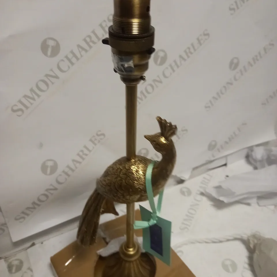 JOHN LEWIS MATTHEW WILLIAMSON PEACOCK LAMP 